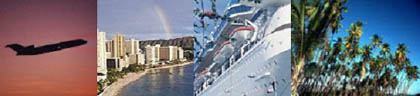 Plane, Hotels, Cruise, Island